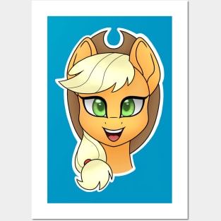 Applejack Headshot Posters and Art